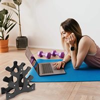 Vente en gros en usine de supports d'équipement de gymnastique standard en métal noir bancs et supports de stockage d'haltères pour l'haltérophilie