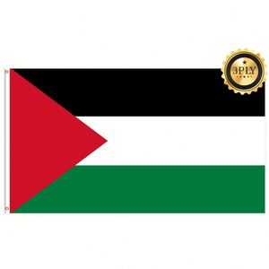 Bandiere della Palestina in Poliestere 68D/100D 3x5ft Personalizzabili, Stile Pennant, Consegna Rapida <span class=keywords><strong>da</strong></span> Fornitore Affidabile - Product Image 1