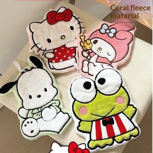 Serviettes de toilette en gros KT Cartoon, type suspendu, pour cuisine et salle de bain, chiffon absorbant double couche, épais, doux et mignon - Product Image 1