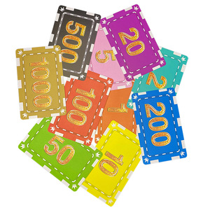 Jetons et cartes en PVC imperméables, résistants à l'abrasion, écologiques et non toxiques pour salles de mahjong, salles de <span class=keywords><strong>poker</strong></span>, Texas Hold'em - Product Image 2