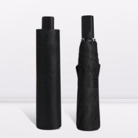 Parapluie pliant ShineRain Classic 8K à trois baleines pour adulte, léger, à commande manuelle, coupe-vent, avec logo personnalisé, motif pluie, idéal pour les cadeaux promotionnels