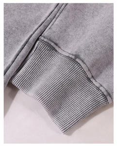 Custom Heavyweight Distress Oversized Blank Stone Acid Vintage Wash <span class=keywords><strong>Sudadera</strong></span> con capucha <span class=keywords><strong>de</strong></span> varios colores para hombres - Product Image 4