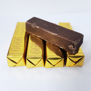 Vente en gros de boules de chocolat enveloppées de papier d'aluminium pour mariage lingot d'or de bonbon barre d'or chocolat d'arachide vente en vrac chocolat de forme différente - Product Image 5