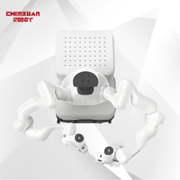 Robot à double bras à 7 axes avec plateforme relevable, puissance de 1 kW, 220 V, pour l'assemblage complexe, la recherche multimodale