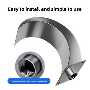 Buse à arc en acier inoxydable 304 pour <span class=keywords><strong>piscine</strong></span> et spa, équipement d'hydrothérapie avec cascade, <span class=keywords><strong>rideau</strong></span> d'eau et jets d'impact - Product Image 5