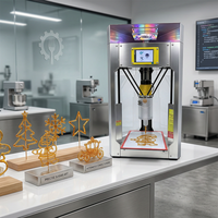 Nueva Impresora Inteligente 3D para Dibujar con Azúcar, Máquina Automática para Pintar Dulces, Máquina de Arte Popular para Alimentos, Acero Inoxidable 304, 1 Año de Garantía