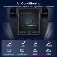 Junsun-Radio multimedia con Android para coche, radio de coche inalámbrico con Carplay, sin 2 dines, estilo Tesla, para Buick Regal, Opel Insignia 2009-2013