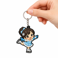 Vente Flash : Porte-clés Personnalisés en PVC 3D, Motif Dessin Animé, Caoutchouc Souple Gaufré – Idéal pour la Promotion Publicitaire et les Campagnes Distributrices
