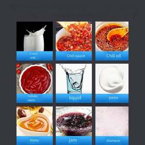 Machine de remplissage horizontale automatique et manuelle pour sauces, beurre de cacahuète, miel, confiture, crème, huile, sachets en verre et poches, avec composant moteur principal - Product Image 6