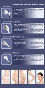 Máquina de Belleza Vertical 4 en 1 Más Vendida, Material ABS, Vela Plus Roller TH127, Máquina de Modelado y Rodillo para Lifting Facial - Product Image 4