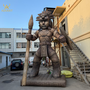 Nuevo Diseño de Estatua Inflable de Personaje Tribal, Guerrero, Dios o Diosa, Mascota para Fiestas Temáticas de la Selva - Product Image 6