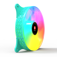 Ventilateurs de refroidissement rgb de haute qualité, 120mm, couleur rvb, LED à changement automatique, roulement de ventilateur magnétique pour pc