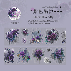 เทปไดคัทลายใยแมงมุม1ม้วนชุดกับดักใยแมงมุมสำหรับสัตว์เลี้ยงแบบ DIY - Product Image 6