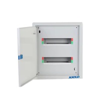 Boîte de distribution 16 voies, montage en surface, barre omnibus temporaire, boîtier en acier métallique pour appareils électriques, disjoncteur, boîte de distribution
