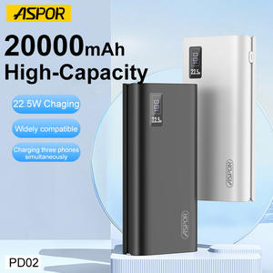 Oem Pd02 20000Mah <span class=keywords><strong>Power</strong></span> <span class=keywords><strong>Bank</strong></span> Met 22.5W Snel Opladen Dual Usb Powerbank Powerbank Powerstation - Product Image 3