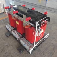 Transformateur de puissance sec SCB18 entièrement en cuivre, sans entretien, ignifuge, 6KV 11KV vers 400V 50HZ, certifié export