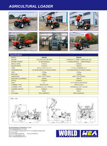 Mini tracteur à benne à basculer fabriqué en chine, plateau économique pour le transport de fruits, huile de palmier de malaisie, expédition en chine, 1 pièce - Product Image 2