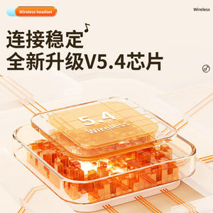 Casque Bluetooth sans fil professionnel à son élevé, stéréo monté sur l'oreille, ultra longue autonomie, rotation à 180 degrés - Product Image 5