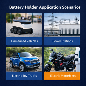 カスタムハニカム21700バッテリーホルダー 最大サイズ13S15P接続可能 ABSプラスチックブラケット 固定セルホルダー バッテリーパック組立用 - Product Image 5