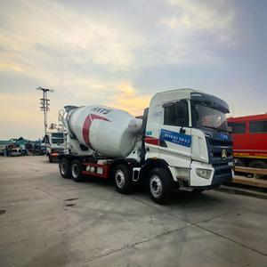 6X4 2021 SANY 12m³ Betonmischer-LKW mit Pumpe Zementmaschine Großkapazitäts-Gebraucht-Betonmischfahrzeug - Product Image 1