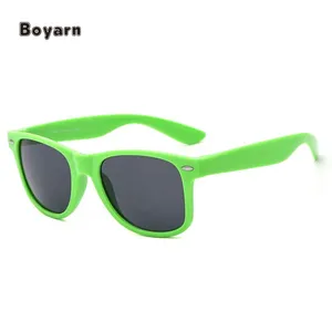 Boyarn 무료 샘플 사용자 정의 새겨진 프로모션 태양 안경 도매 안경