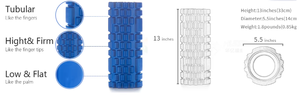 Rouleau de yoga de haute qualité en EVA, rouleau souple pour la relaxation corporelle et l'équilibre, pour la relaxation physique et les exercices de fitness - Product Image 2