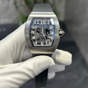 Reloj Deportivo Mecánico Premium RM Deluxe Automático Ultrafino con Diseño de Esqueleto de Titanio y Esfera en Forma de Tonneau - Product Image 2