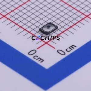 1TS028A-1600-0600-CT Tactile Switch SMD,1.9x2.8mm Switch Single Pole Single Throw Round Button 1.6N Vertical Mount - Product Image 1