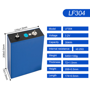 2025 USA EU Stocks <strong>Lipo</strong> <strong>Battery</strong> LF304 8000cycles 304AH Lifepo4 3.2V Lithium Ion 48V Solar <strong>Battery</strong> <strong>Wholesale</strong> DDP Free Shipping - Product Image 5