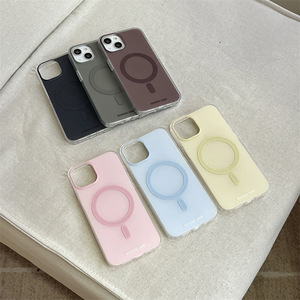 Funda Magnética Mate de Doble Capa con Soporte para iPhone 17 Pro Max 16 15 14 13, Color Sólido, Protectora para Mujer - Product Image 4
