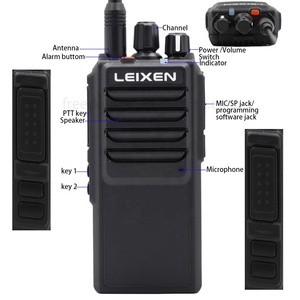 LEIXEN LX VV-25 UHF de Largo Alcance para Intercomunicación a Distancia, 15W, 4000mAh, Resistente al Agua IPX-1, Walkie-Talkie Analógico - Product Image 3