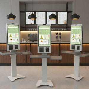 Chiosco Scanner Bagagli Aeroportuale Smart con Touch Screen Personalizzabile per Ispezione, Pesatura e Misurazione, con QR - Product Image 1