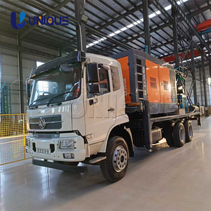 UNIQUE 200m Hydraulic Water Well <b>Drilling</b> Rig Truck Mounted Borehole <b>Drilling</b> Machine - Product Image 1
