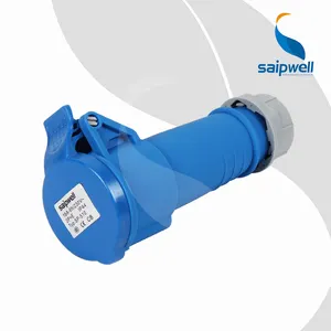 SAIPWELL/SAIP superventas de alta calidad al aire libre IP44 impermeable CEE/IEC conector industrial estándar internacional