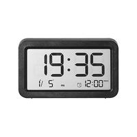 Réveil numérique avec affichage de la date et du jour de la semaine, horloge de table LCD