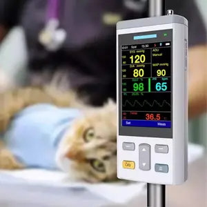 Недорогой портативный ветеринарный мини-монитор крови с Etco2