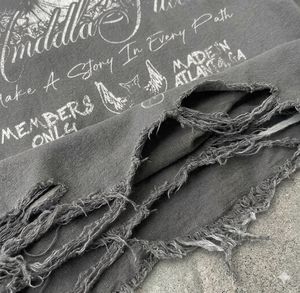 T-shirt personalizzata OEM ODM da uomo, gilet vintage lavato effetto distressed senza maniche, con rivetti e borchie, grafica Jesus, streetwear, <span class=keywords><strong>crop</strong></span> <span class=keywords><strong>top</strong></span> - Product Image 4