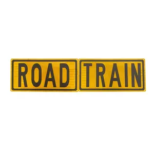 Reflective Hazard Signs Road Train Sign Reflective Rear Marker Truck Rear Signs