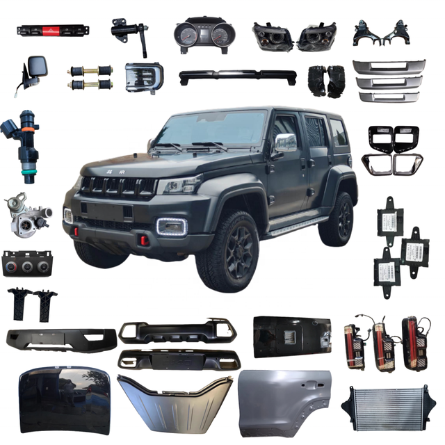 Replacement OEM Front Bumper Headlamp Radiator Brake Disc Fog Lights Keys Spare Parts Car Accessories for Baic Bj40 2025