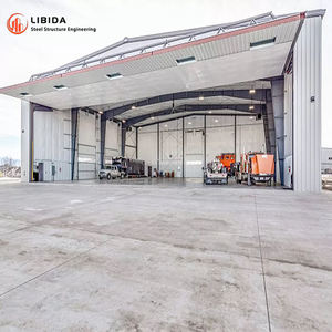 Personalizado Pré-fabricado Metal Prefab Durável Alta Estrutura De Aço Aircraft Warehouse <span class=keywords><strong>Hangar</strong></span> - Product Image 4