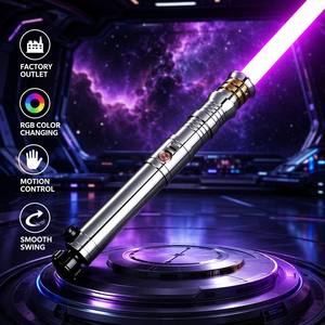 Sabre laser Nexussabers Sith Revan avec poignée métallique, contrôle par application, pour duels et accessoires de cosplay pour fêtes - Product Image 1