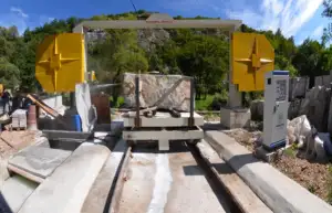 Taş makineleri Wanlong SJ-2000A sayısal kontrol elmas tel testere mermer granit blok kesme makinesi - Product Image 2