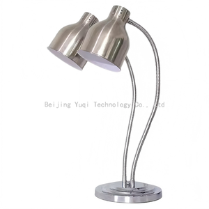 Lampada Riscaldante <span class=keywords><strong>Elettrica</strong></span> per Alimenti, Attrezzatura da Cucina in Argento, Scaldavivande per Buffet, Illuminazione Termica per Ristoranti - Product Image 6