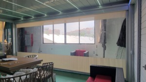 Mái hiên vải không thấm nước và <span class=keywords><strong>Windproof</strong></span> chống UV TPU hoặc PVC vải của mái hiên Sản xuất tại Trung Quốc 2025 - Product Image 6