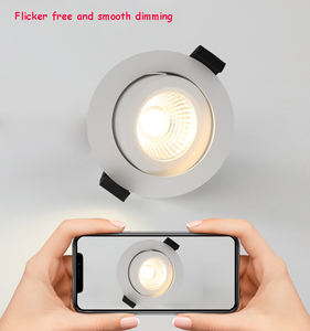 Foco <span class=keywords><strong>LED</strong></span> Empotrable <span class=keywords><strong>Cuadrado</strong></span> IP44 Resistente al Agua, Ajustable, con Cambio de Temperatura de Color CCT, Luz de Techo <span class=keywords><strong>LED</strong></span> Inteligente - Product Image 4