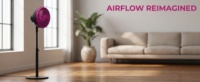 Ventilador de Pie Eléctrico Silencioso y de Bajo Consumo con Purificador de Aire para Uso Doméstico, Ventilador de Circulación de Aire para Dormitorio