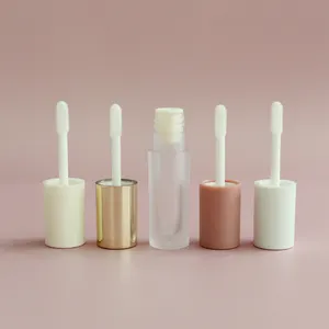 3ml Lip Gloss Tube Empty Foundation Tube Nude Lip Gloss Tubes With Applicator Lipgloss Packaging