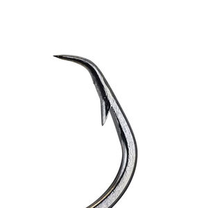 Ganchos de pulpo circulares de acero inoxidable, de níquel negro para pesca en agua dulce o salada - Product Image 3
