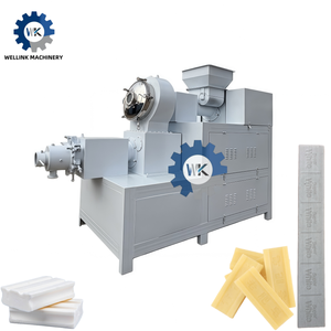 New Wellink Laundry <b>Bar</b> Soap Cutting Machine-PLC & <b>Engine</b> Driven 300/500kg/h Capacity Easy Operation CE Certified - Product Image 2