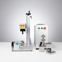 Machine de marquage laser UV/CO2 portable pour métal avec marquage profond, dispositif laser Raycus prenant en charge les formats DXF/AI